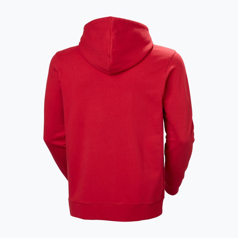 Bluza męska Helly Hansen Core Graphic Hoodie red 6