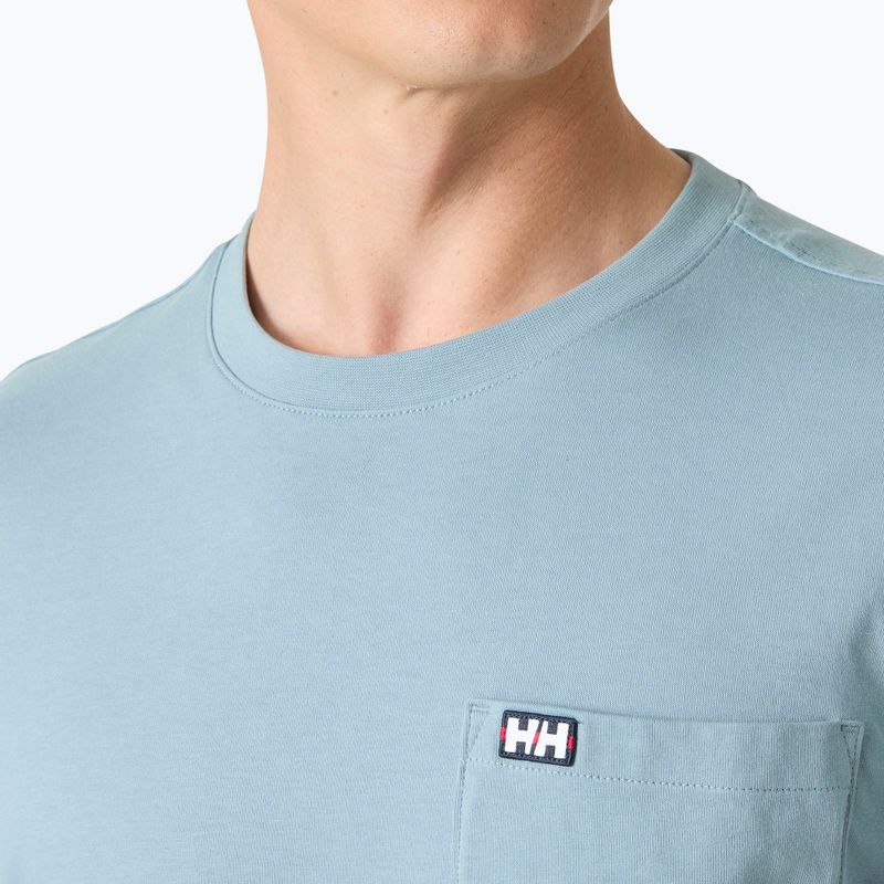 Koszulka męska Helly Hansen Hudson windy blue 3