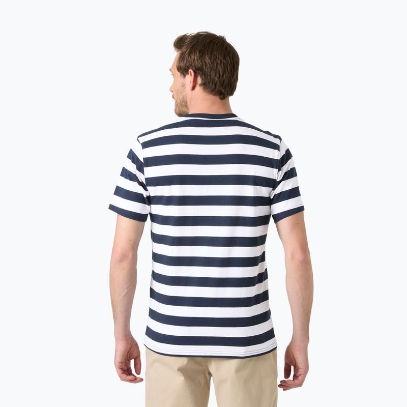 Koszulka męska Helly Hansen Hudson navy stripe 2