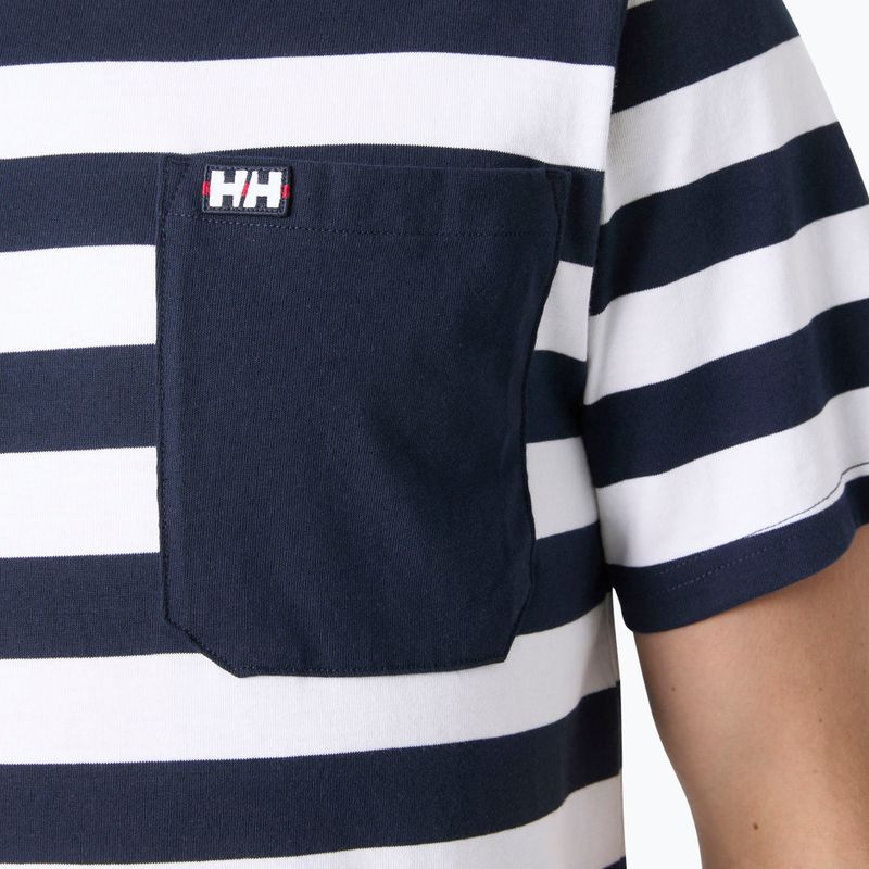 Koszulka męska Helly Hansen Hudson navy stripe 3