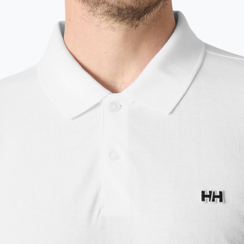 Koszulka polo męska Helly Hansen Elba Fitted Polo white 3