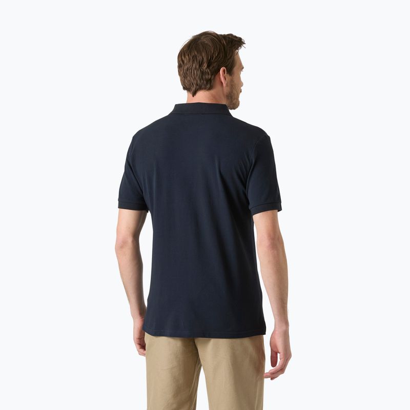 Koszulka polo męska Helly Hansen Elba Fitted Polo navy 2