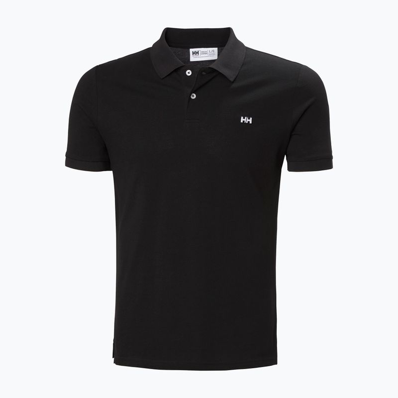 Koszulka polo męska Helly Hansen Elba Fitted Polo black 5