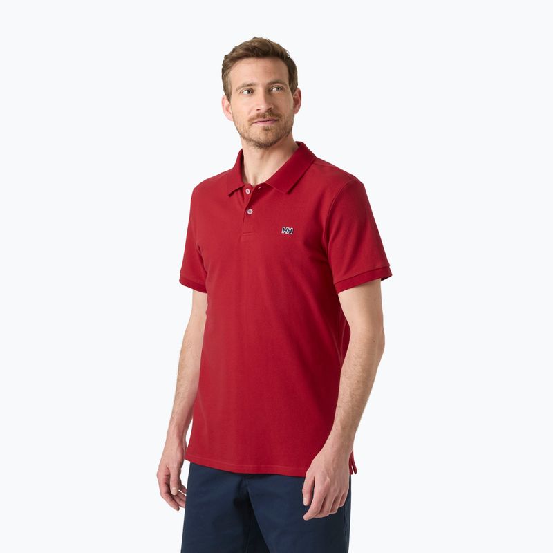 Koszulka męska Helly Hansen Hudson Polo red