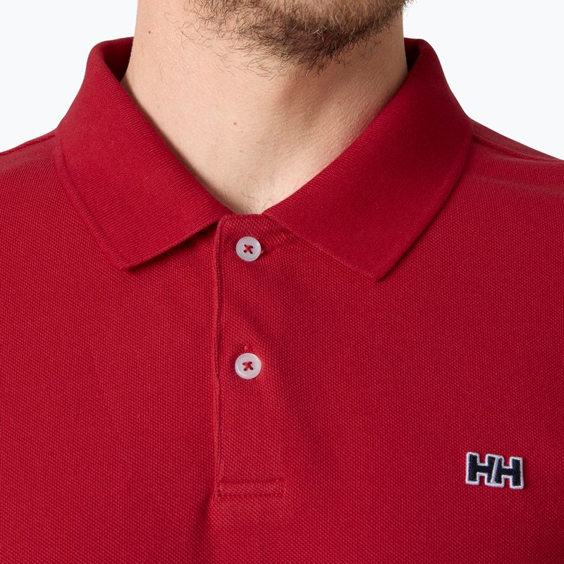 Koszulka męska Helly Hansen Hudson Polo red 3