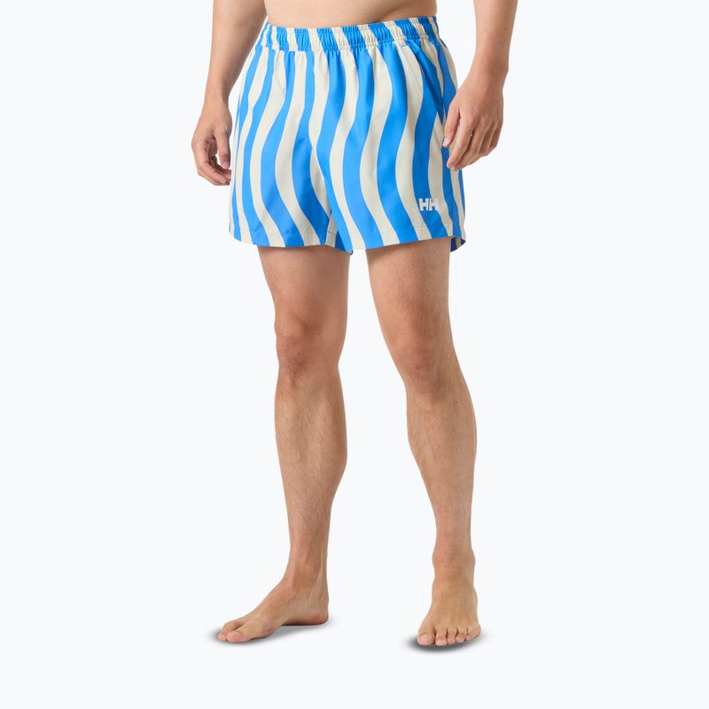 Spodenki żeglarskie męskie Helly Hansen Newport Trunk 4.5" ultra blue floating stripe 3