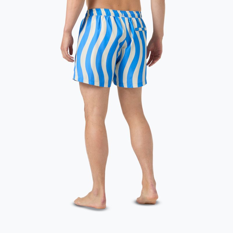 Spodenki żeglarskie męskie Helly Hansen Newport Trunk 4.5" ultra blue floating stripe 4