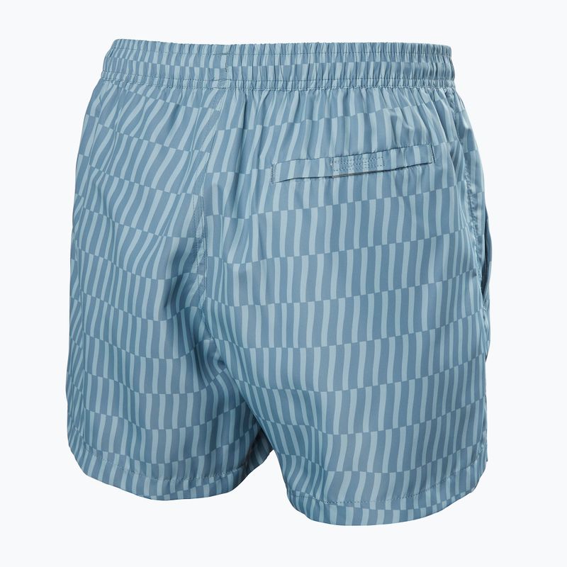 Spodenki żeglarskie męskie Helly Hansen Newport Trunk 4.5" washed navy offset stripe 2