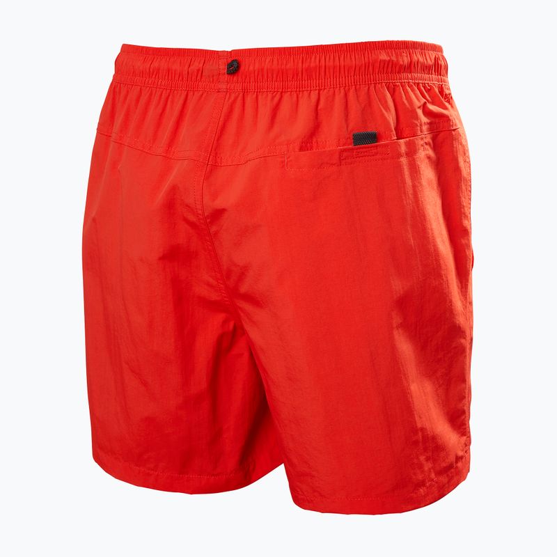 Spodenki żeglarskie męskie Helly Hansen Calshot Trunk 7" alert red 2