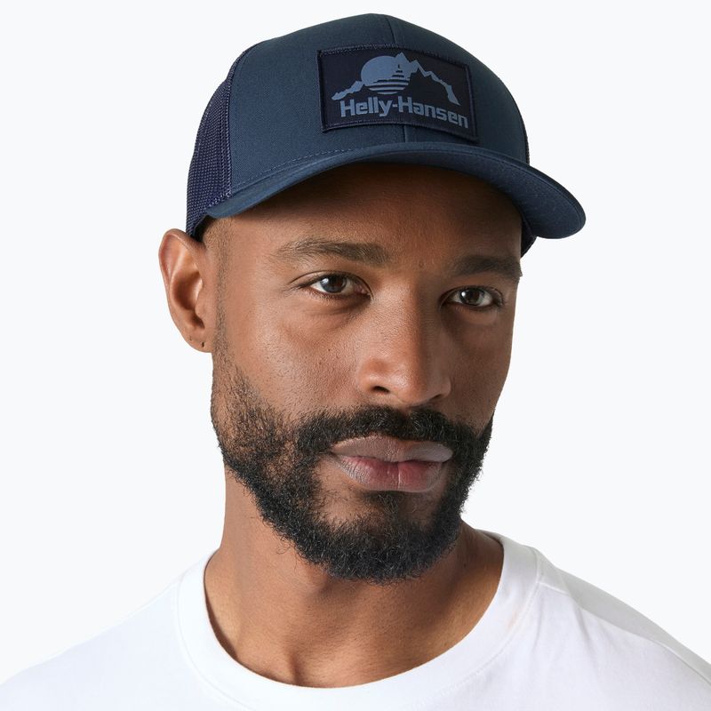 Czapka z daszkiem Helly Hansen Hh Trucker navy 4