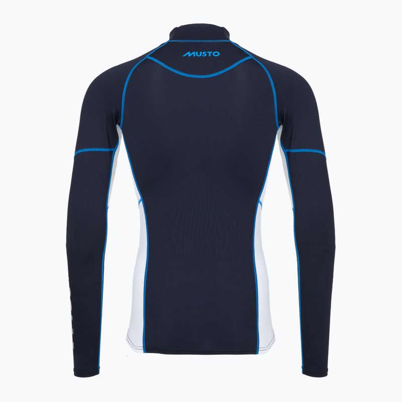 Longsleeve do pływania męski Musto Championship Rash Guard navy/white 2