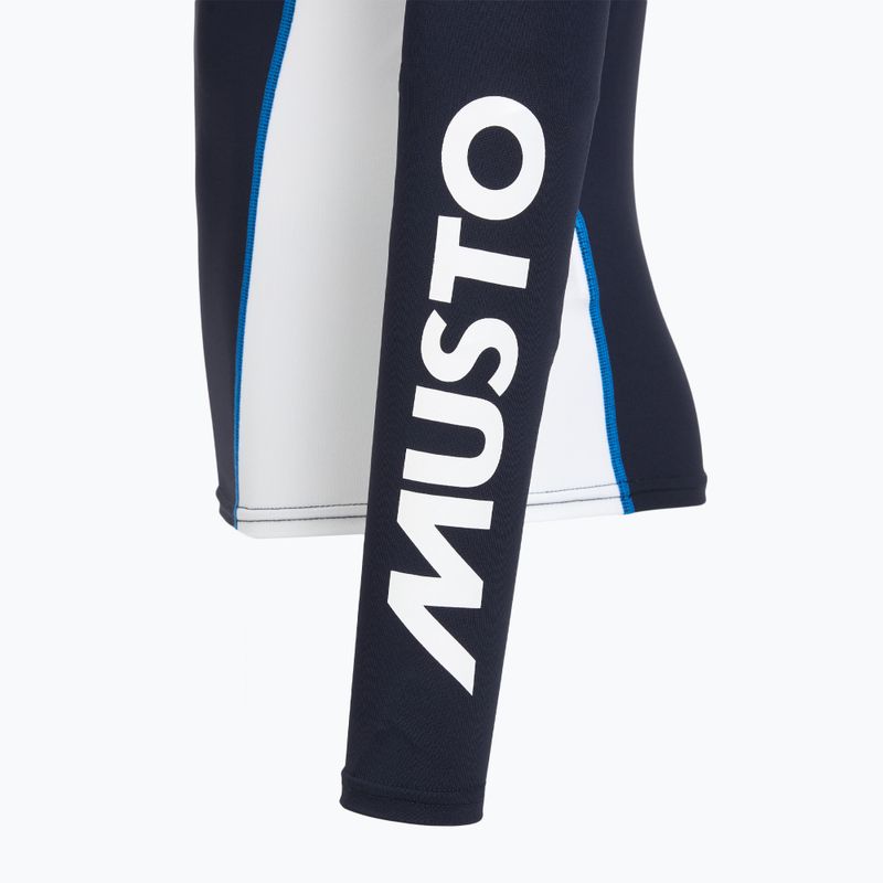 Longsleeve do pływania męski Musto Championship Rash Guard navy/white 5