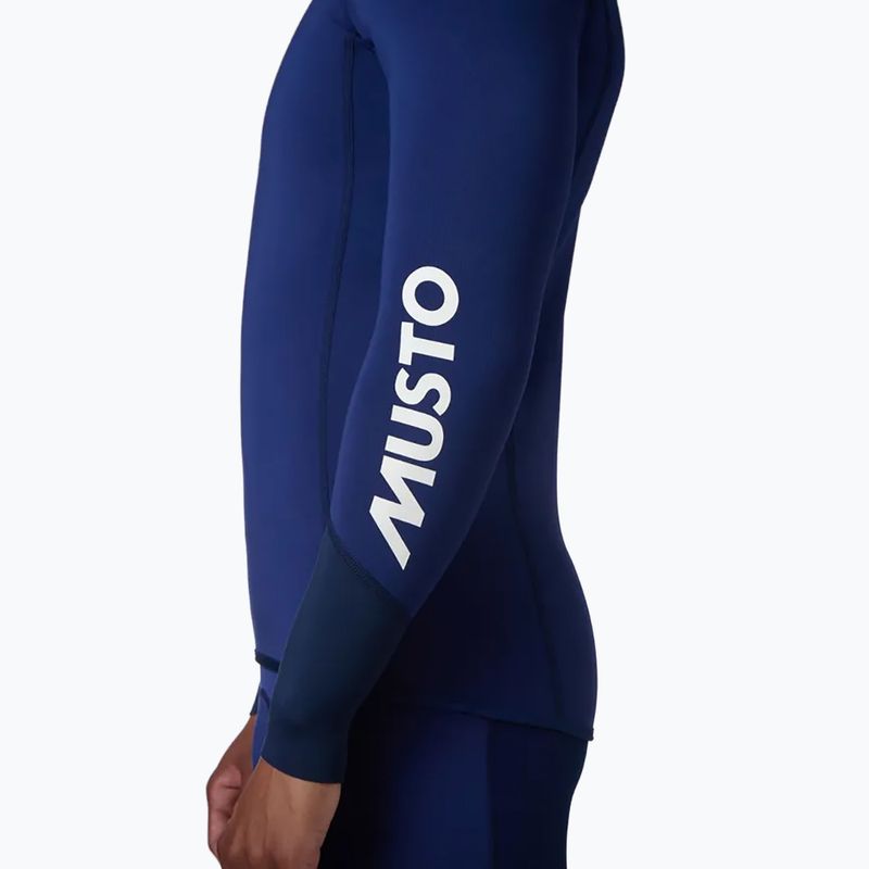 Longsleeve neoprenowy męski Musto Championship 1mm catalina blue 5
