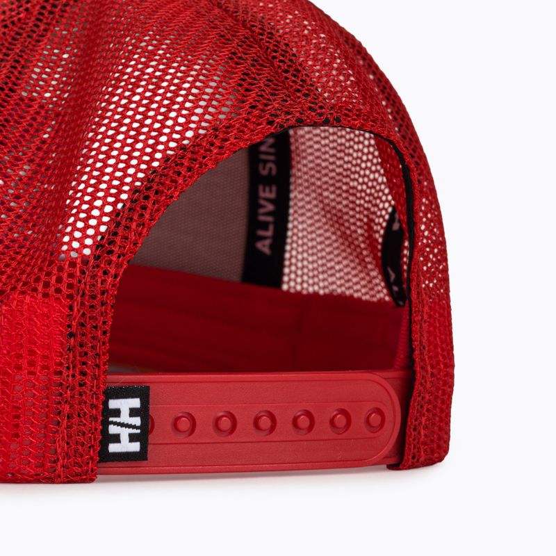 Czapka z daszkiem Helly Hansen Hh Trucker ignite orange 4