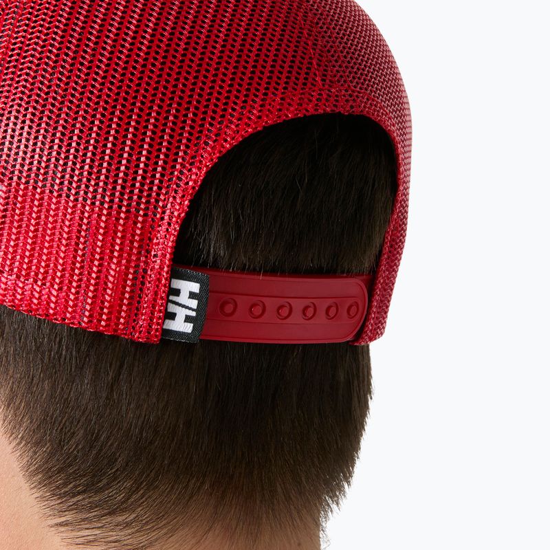 Czapka z daszkiem Helly Hansen Hh Trucker ignite orange 6