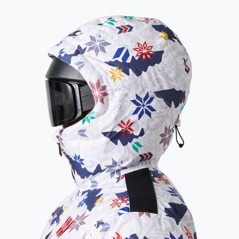 Kurtka narciarska damska Helly Hansen Kvitfjell Race Short Puffy white crescendo 3