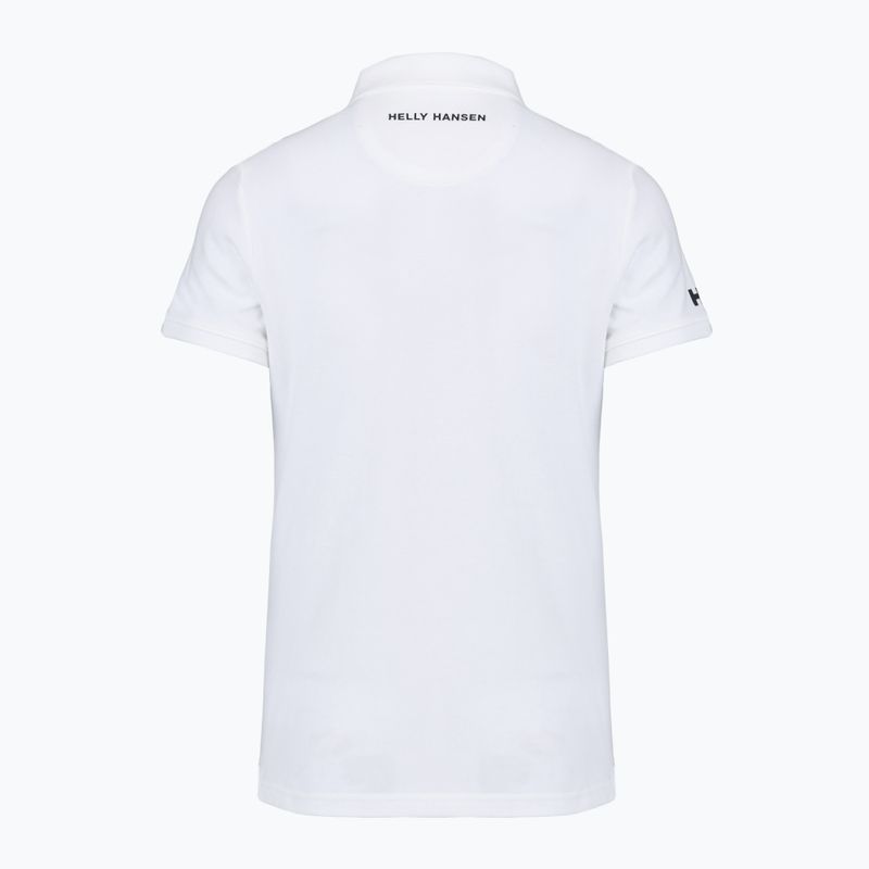 Koszulka polo damska Helly Hansen Crew Polo Pique white 2