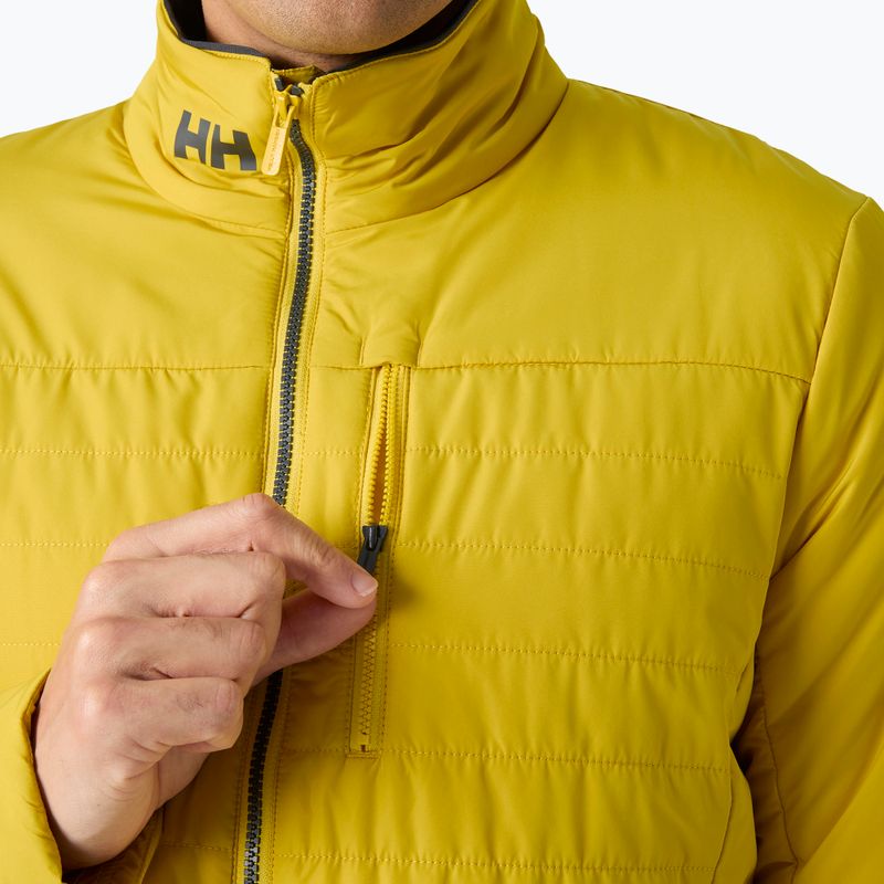 Kurtka żeglarska damska Helly Hansen Crew Insulator 2.0 gold rush 3