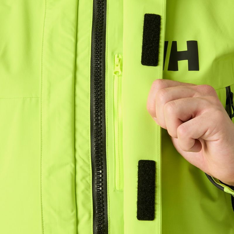 Kurtka żeglarska męska Helly Hansen Skagen Offshore luminous green 6