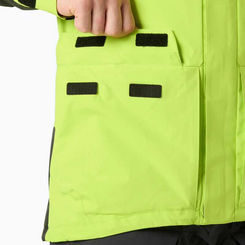 Kurtka żeglarska męska Helly Hansen Skagen Offshore luminous green 7