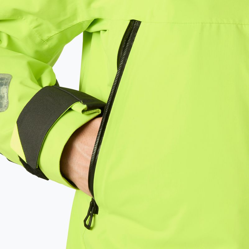 Kurtka żeglarska męska Helly Hansen Skagen Offshore luminous green 10