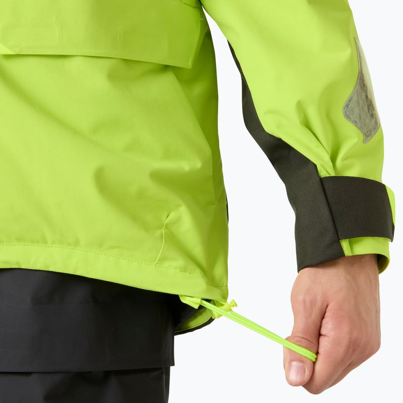 Kurtka żeglarska męska Helly Hansen Skagen Offshore luminous green 11