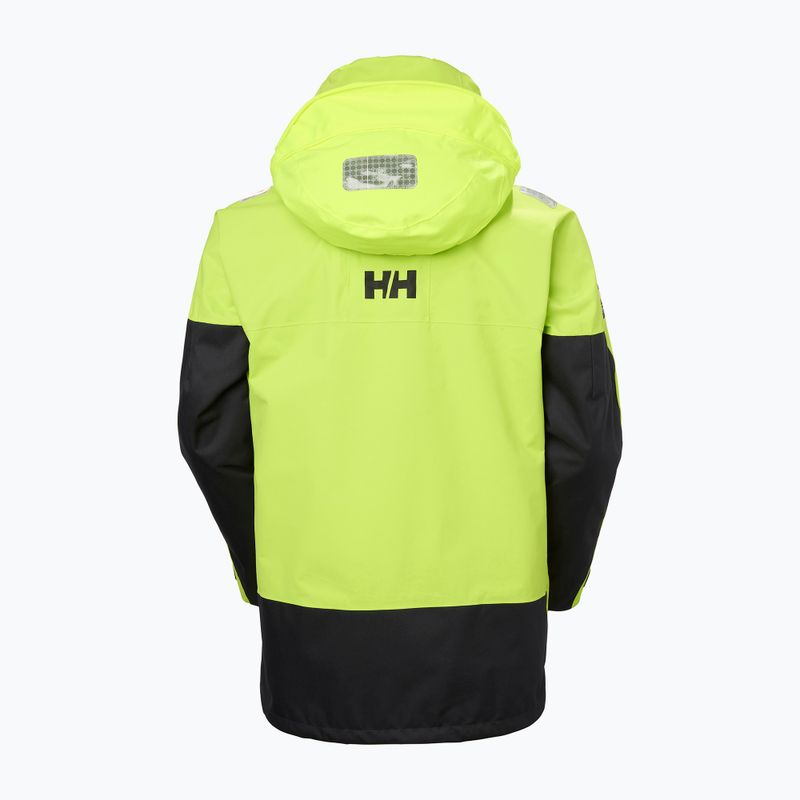 Kurtka żeglarska męska Helly Hansen Skagen Offshore luminous green 13