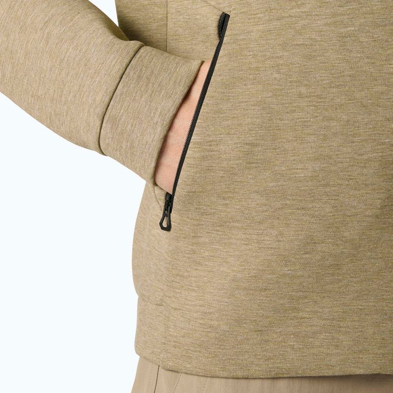 Bluza żeglarska męska Helly Hansen HP Ocean Full Zip 2.0 sepia melange 4