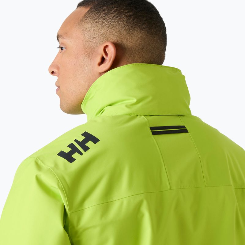 Kurtka żeglarska męska Helly Hansen Crew Hooded Midlayer 2 luminous green 4