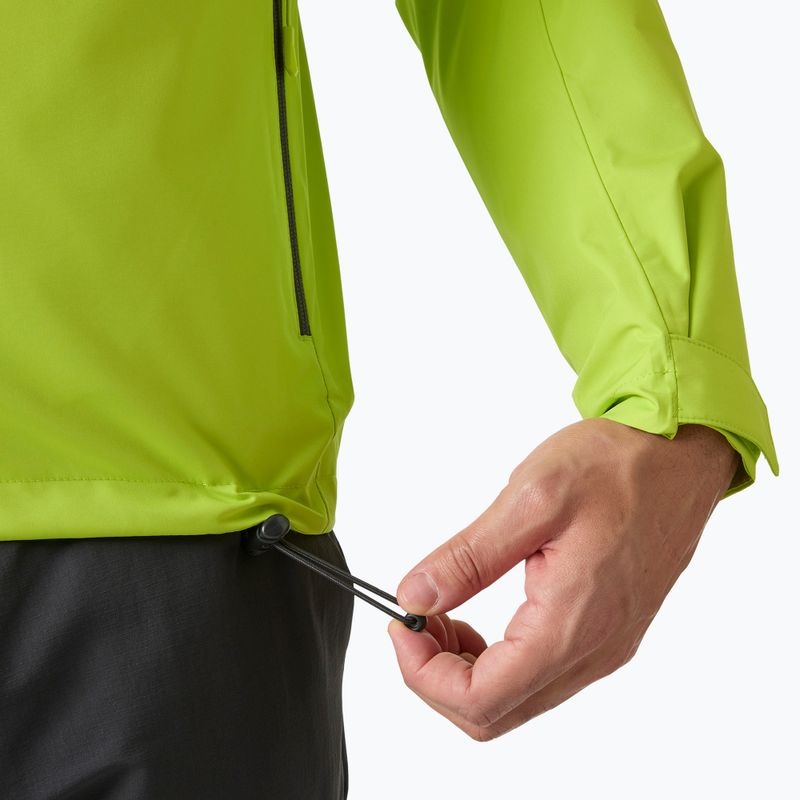 Kurtka żeglarska męska Helly Hansen Crew Hooded Midlayer 2 luminous green 8