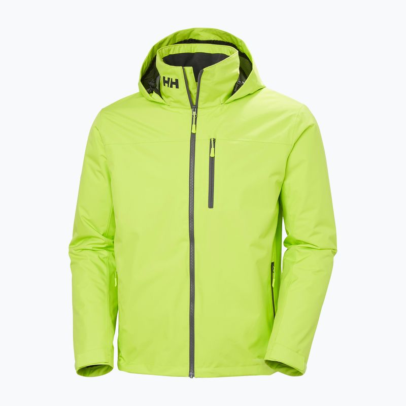 Kurtka żeglarska męska Helly Hansen Crew Hooded Midlayer 2 luminous green 9
