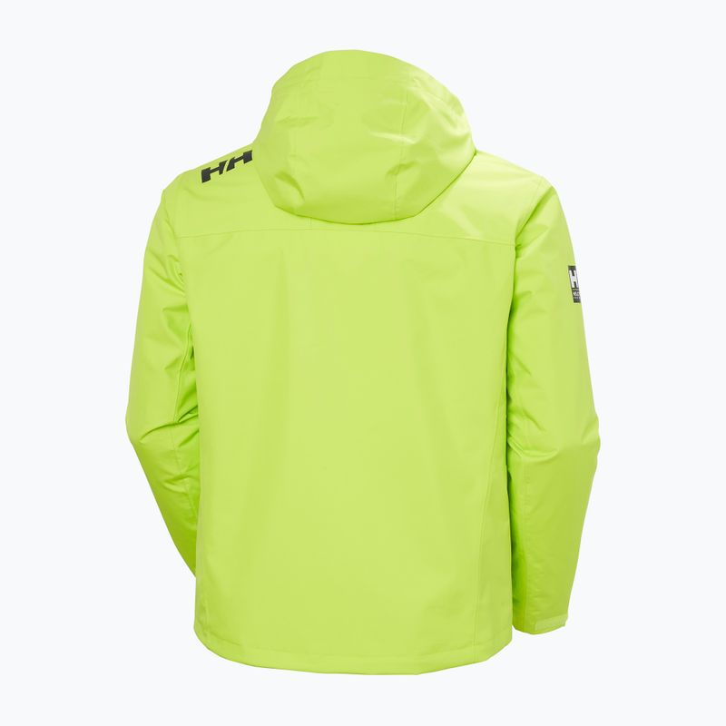Kurtka żeglarska męska Helly Hansen Crew Hooded Midlayer 2 luminous green 10