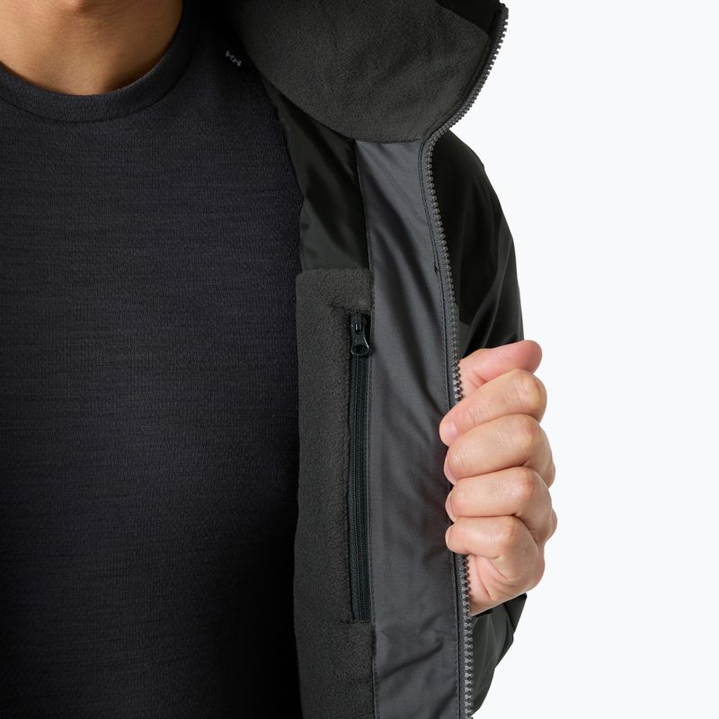 Kurtka żeglarska męska Helly Hansen Crew Hooded Midlayer 2 thunder grey 5