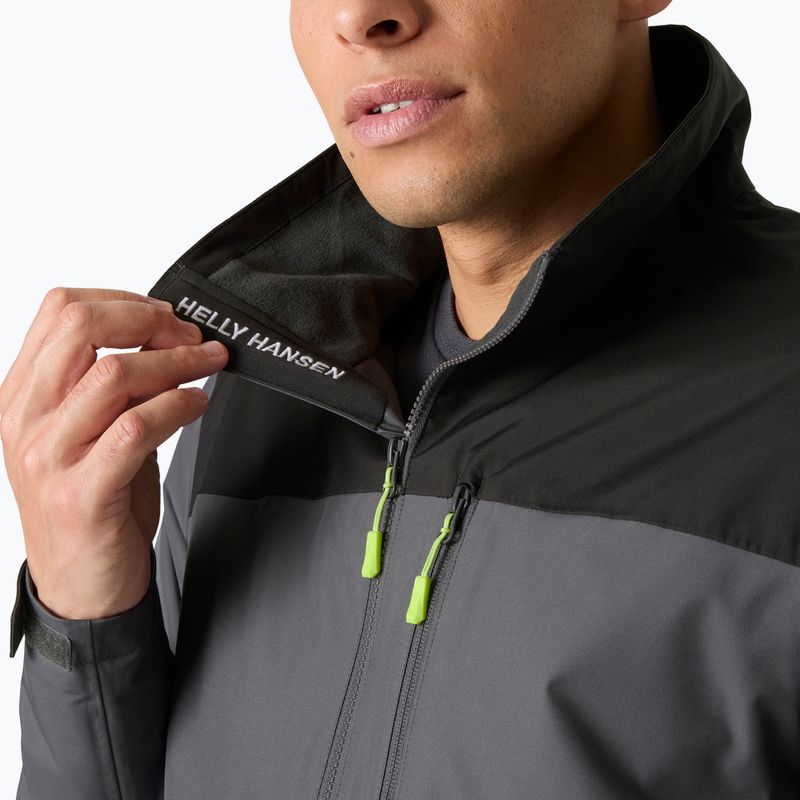 Kurtka żeglarska męska Helly Hansen Crew Midlayer 2 thunder grey 3