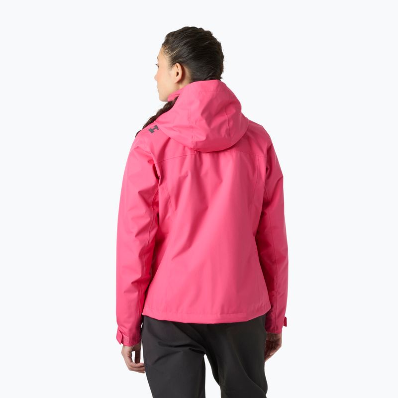 Kurtka żeglarska damska Helly Hansen Crew Hooded Midlayer 2.0 hot pink 2