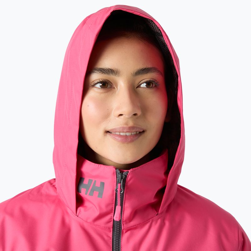 Kurtka żeglarska damska Helly Hansen Crew Hooded Midlayer 2.0 hot pink 3