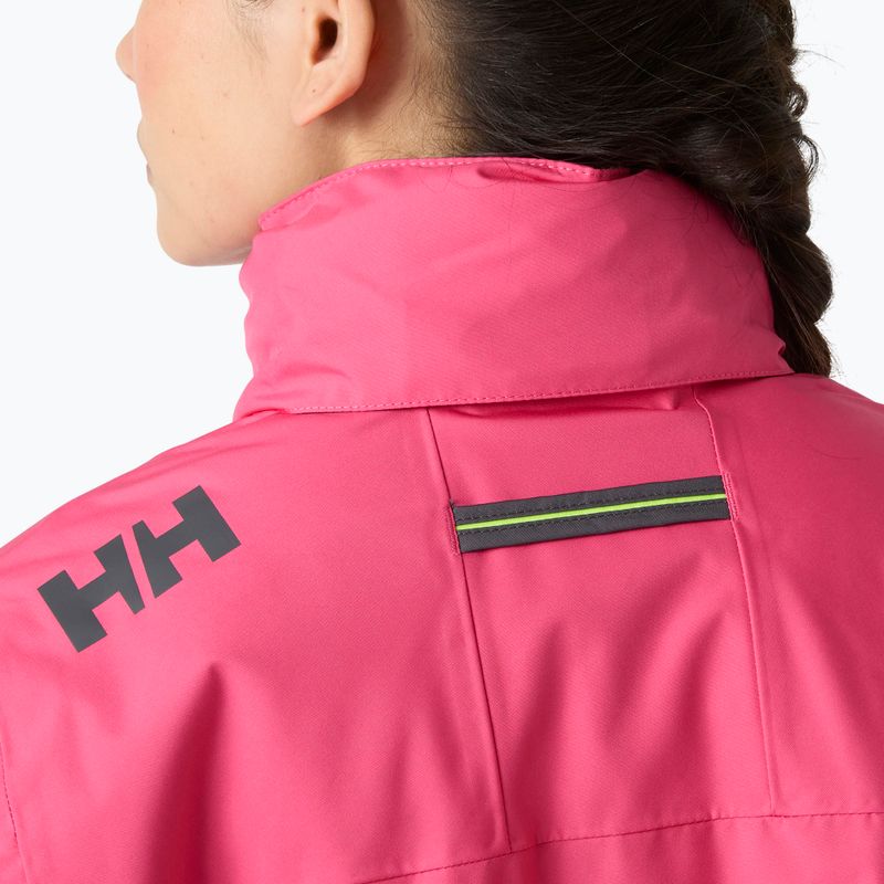 Kurtka żeglarska damska Helly Hansen Crew Hooded Midlayer 2.0 hot pink 4