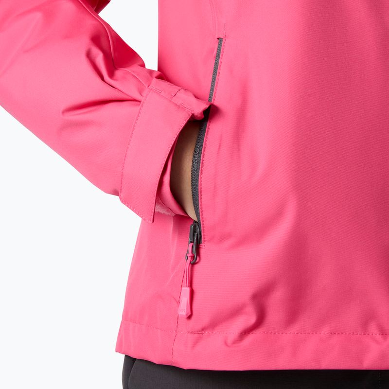 Kurtka żeglarska damska Helly Hansen Crew Hooded Midlayer 2.0 hot pink 6