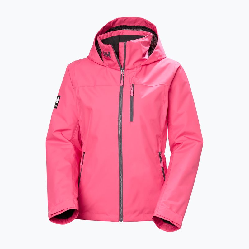 Kurtka żeglarska damska Helly Hansen Crew Hooded Midlayer 2.0 hot pink 8