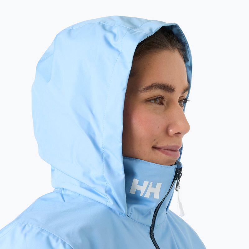 Kurtka żeglarska damska Helly Hansen Crew Hooded Midlayer 2.0 bright blue 3