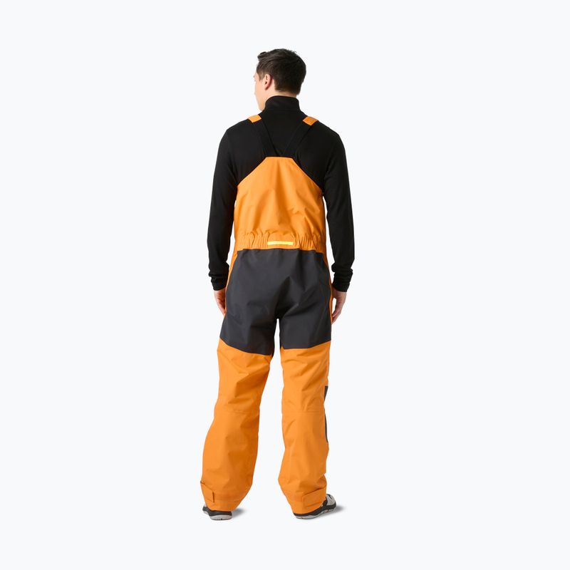 Spodnie żeglarskie męskie Helly Hansen Pier 4.0 Bib ignite orange 2