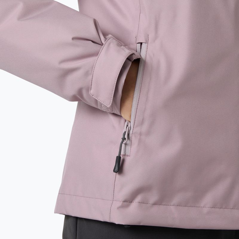 Kurtka żeglarska damska Helly Hansen Crew Hooded Pile purple clay 6