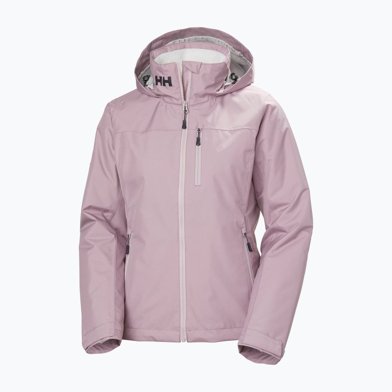 Kurtka żeglarska damska Helly Hansen Crew Hooded Pile purple clay 8