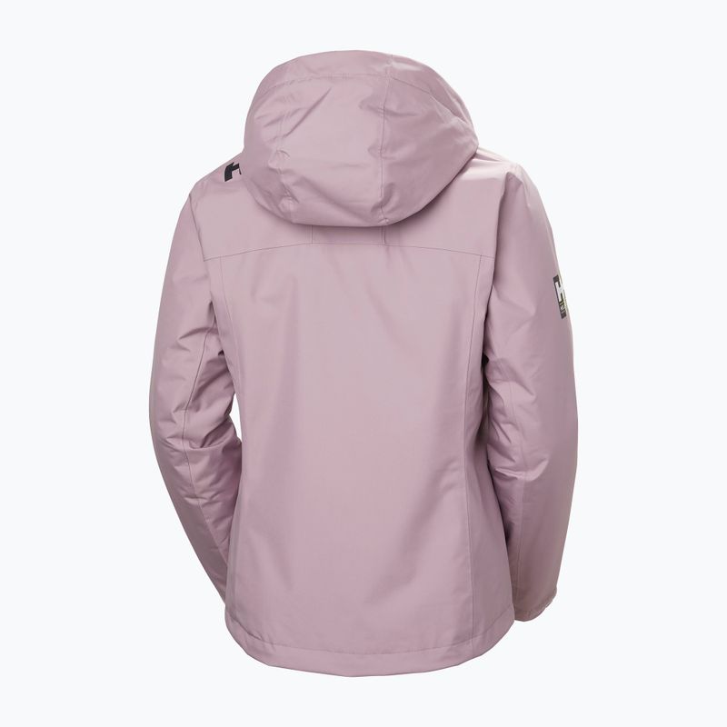 Kurtka żeglarska damska Helly Hansen Crew Hooded Pile purple clay 9