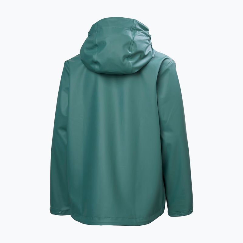 Kurtka żeglarska dziecięca Helly Hansen Moss opal green 6