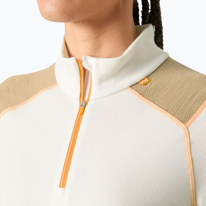 Bluza termoaktywna damska Helly Hansen Lifa Merino Midweight 1/2 Zip snow 3