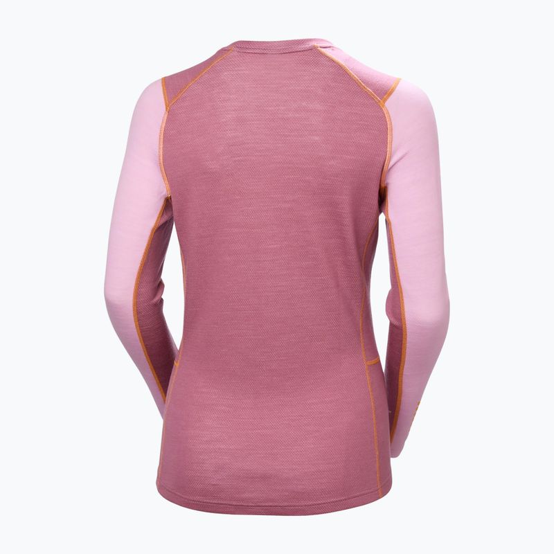 Bluza termoaktywna damska Helly Hansen Lifa Merino Midweight Gra cherry blossom new nordic 6