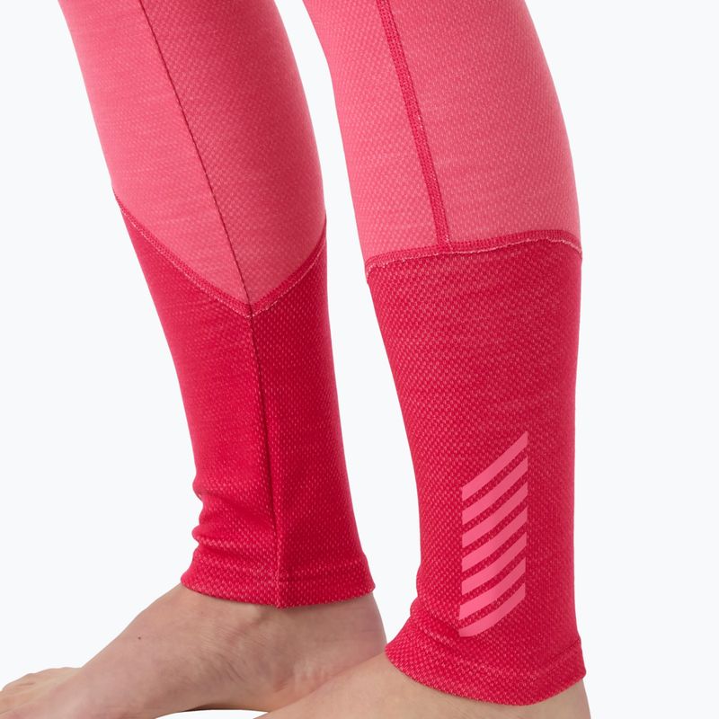 Spodnie termoaktywne damskie Helly Hansen Lifa Merino Midweight hot pink 4