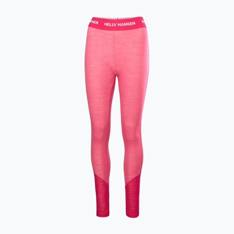 Spodnie termoaktywne damskie Helly Hansen Lifa Merino Midweight hot pink 5