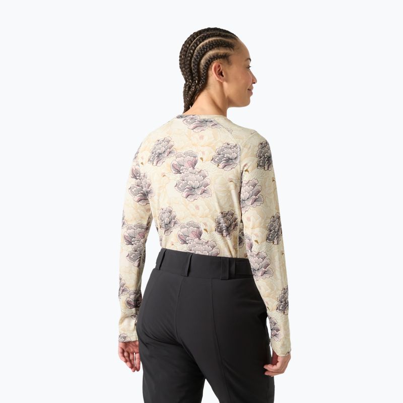 Bluza termoaktywna damska Helly Hansen Lifa Active purple clay sakura aop 2